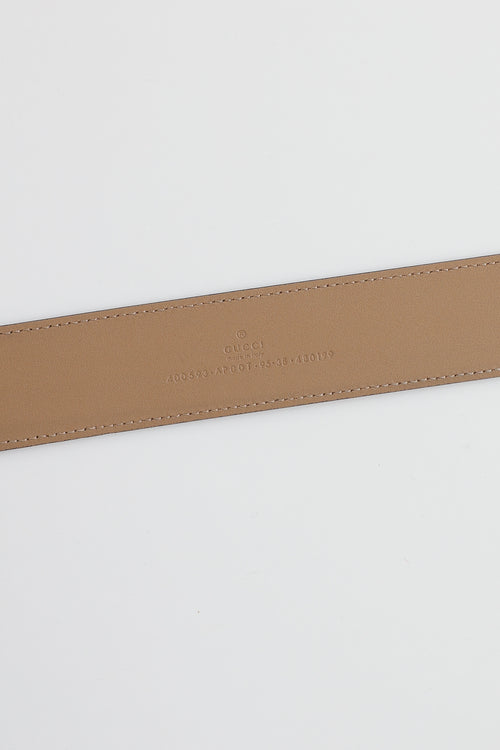 Gucci Leather GG Marmont Belt