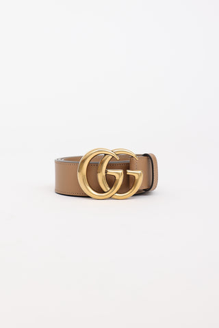 Leather GG Marmont Belt