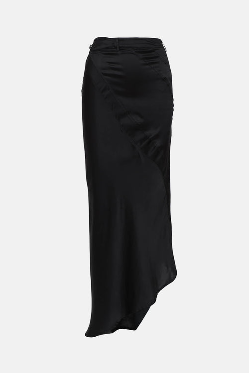 Ottolinger Silk Asymmetrical Slip Skirt