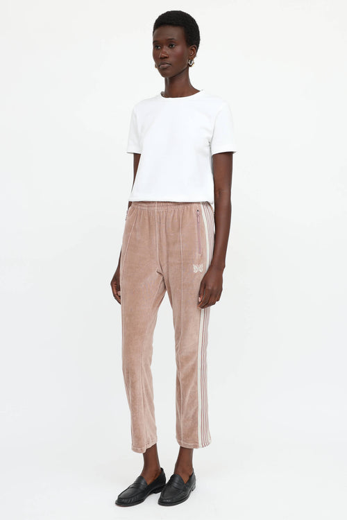 Needles Velvet Track Pants