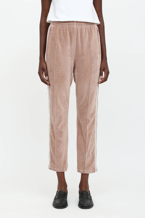 Needles Velvet Track Pants