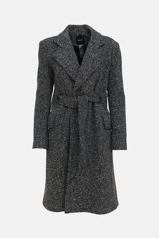 Smythe Heathered Coat