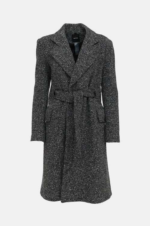 Smythe Heathered Coat