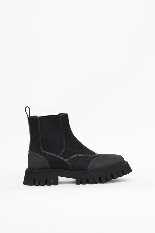 Gucci Novo Monogram Chelsea MENS Boot