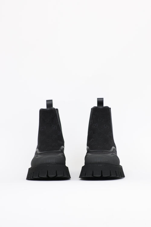 Gucci Novo Monogram Chelsea MENS Boot