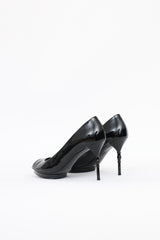 Gucci Patent Bamboo Pump