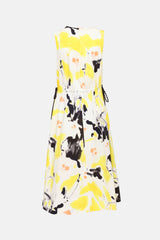 Dries Van Noten Patterned Cinched Dress