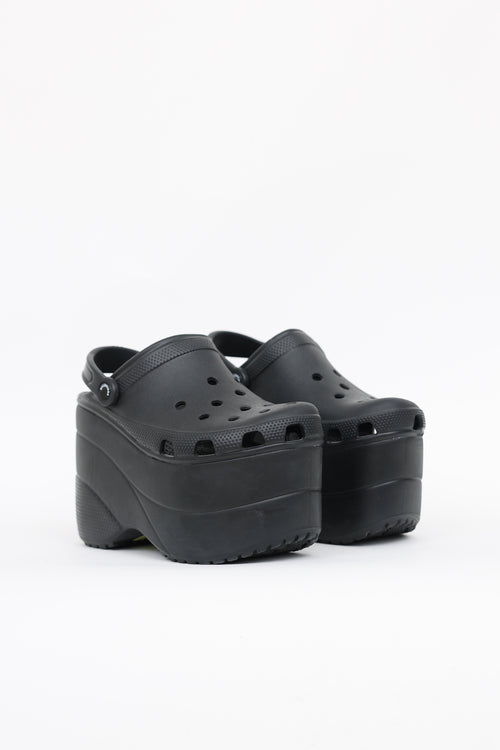Balenciaga X Crocs Platform Mule