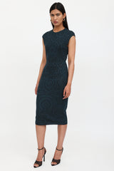 McQueen Knit Pattern Dress