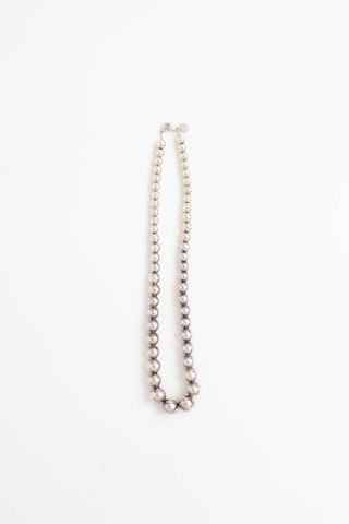 Tiffany & Co. Sterling Silver HardWear Graduate Ball Necklace