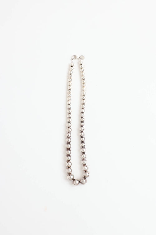 Tiffany & Co. Sterling Silver HardWear Graduate Ball Necklace