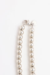 Tiffany & Co. Sterling Silver Hardwear Graduate Ball Necklace