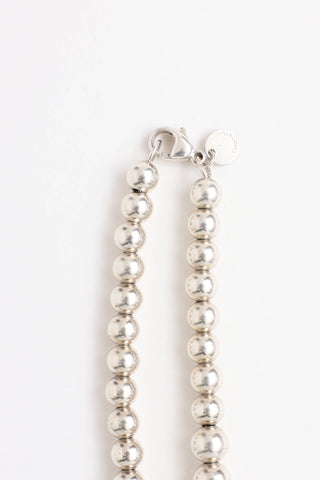 Tiffany & Co. Sterling Silver Hardwear Graduate Ball Necklace