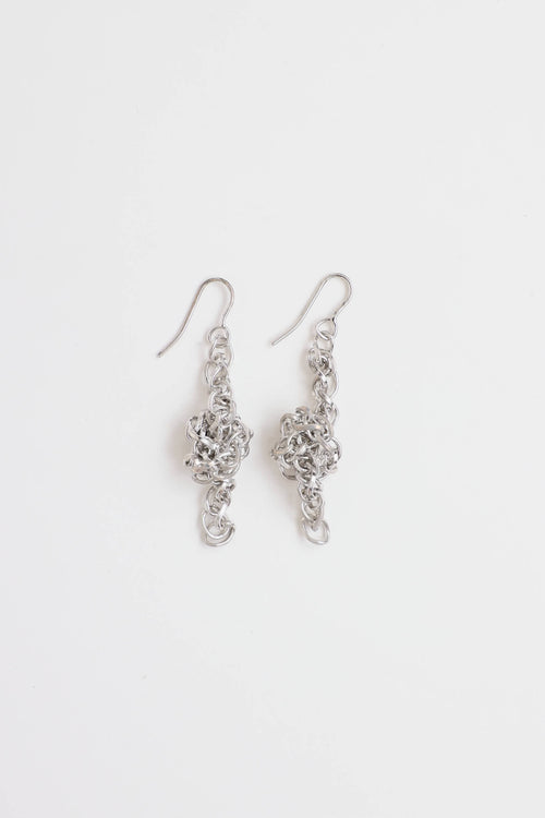 Sterling Silver Infinity Knot Earrings