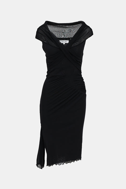 Diane von Furstenberg Mesh Lovinia Dress