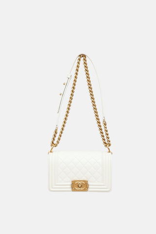 Chanel Caviar Small Boy  Bag