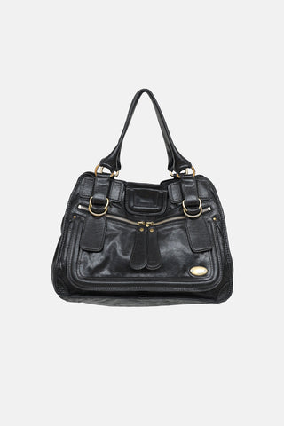 Chloé Leather Bay Tote Bag