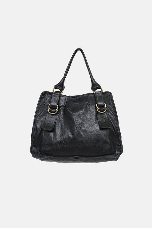 Chloé Leather Bay Tote Bag