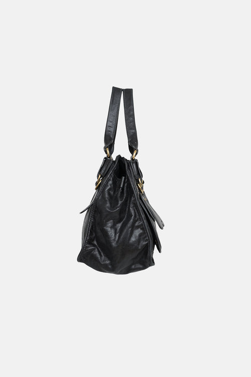 Chloé Leather Bay Tote Bag