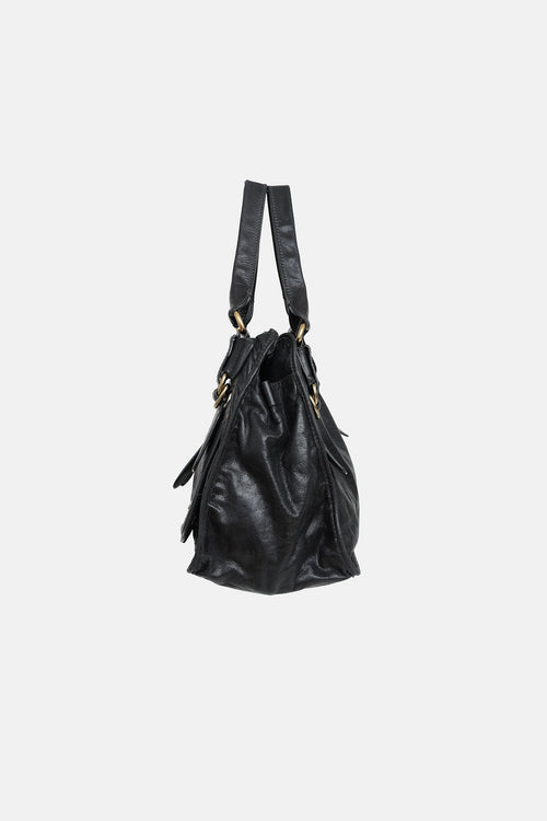 Chloé Leather Bay Tote Bag