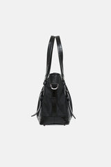 Burberry Smoked Check Lowry Tote Bag