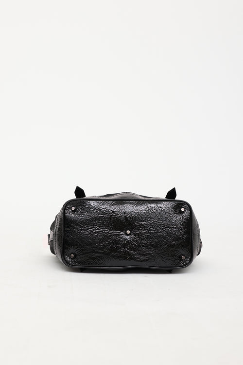 Burberry Smoked Check Lowry Tote Bag