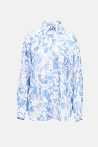 Stella McCartney Printed Silk Shirt