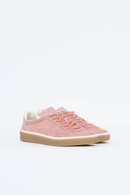 Loro Piana Suede Tennis Sneaker