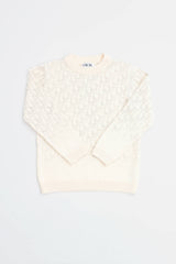 Dior Logo Pattern Sweater