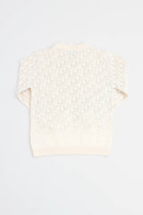 Dior Logo Pattern Sweater