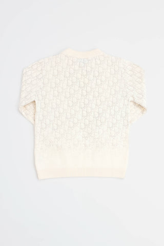 Dior Logo Pattern Sweater