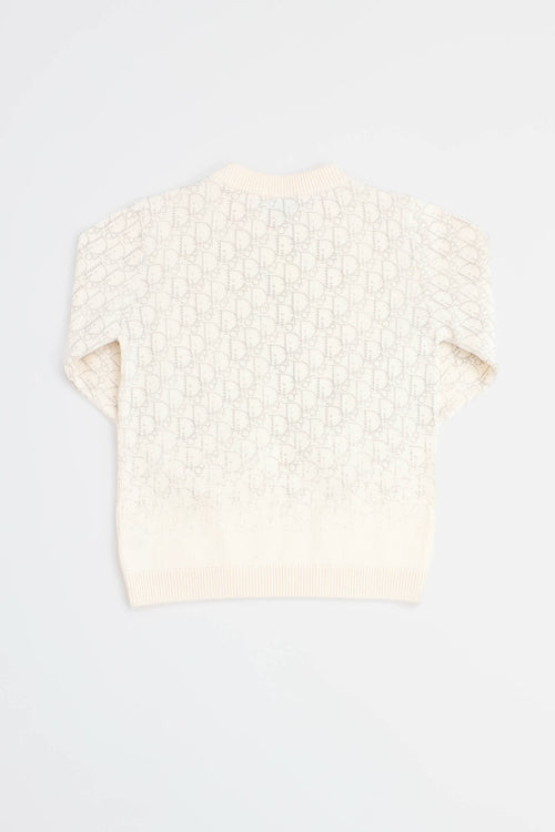 Dior Logo Pattern Sweater
