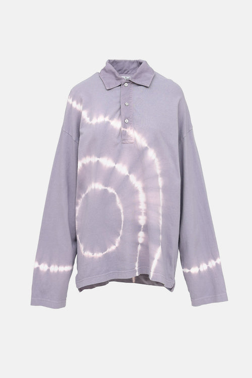 Acne Studios Tie Dye Collared Shirt
