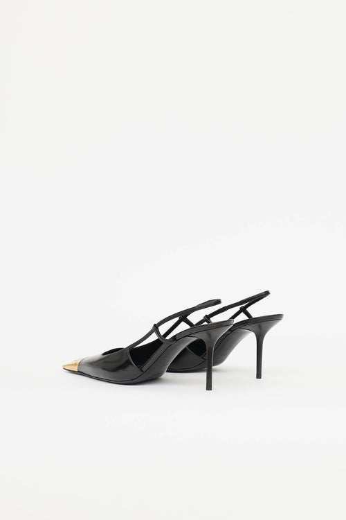 Saint Laurent Jeanne Slingback Pump