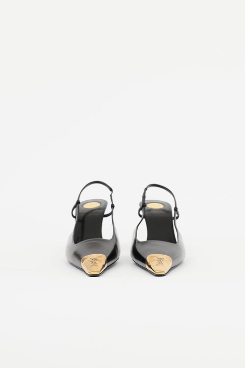 Saint Laurent Jeanne Slingback Pump
