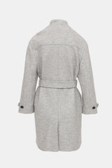 Burberry Belted Wool Coat