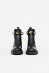 Gucci Crystal Trip Chelsea Boot