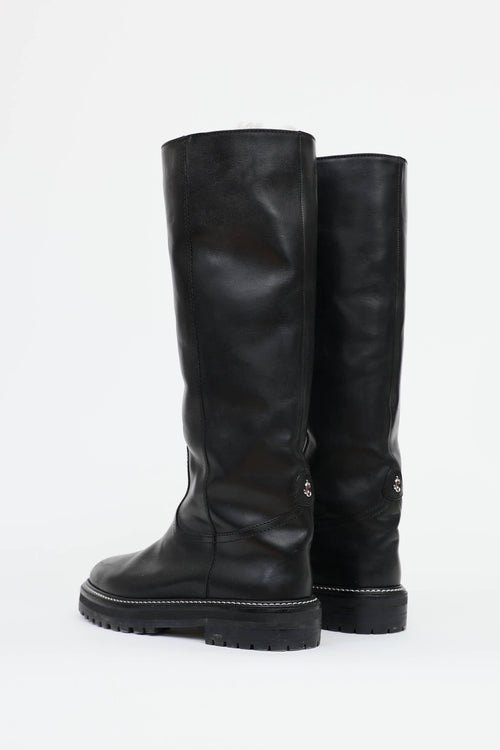 Jimmy Choo Shearling Yomi Boot