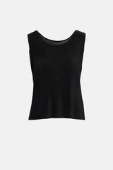 Pleats Please Issey Miyake Pleated Sleevless Top