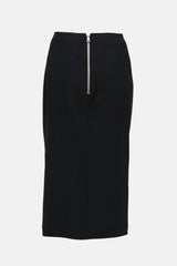 Balmain Button Detail Pencil Skirt