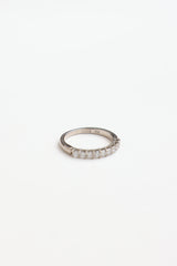 Birks 18K White Gold & Diamond Band Ring