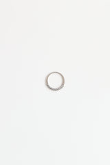 Birks 18K White Gold & Diamond Band Ring