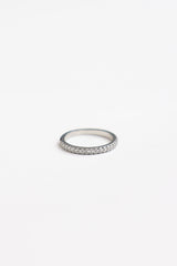 Tiffany & Co. Platinum & Diamond Soleste Half Eternity Ring