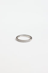 Tiffany & Co. Platinum & Diamond Soleste Half Eternity Ring