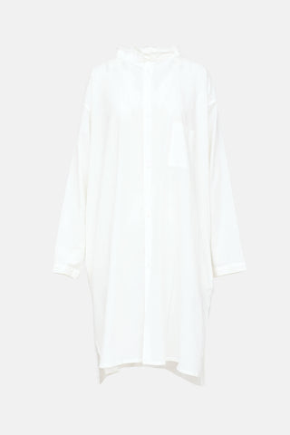 Y's Frayed Button Up Dress