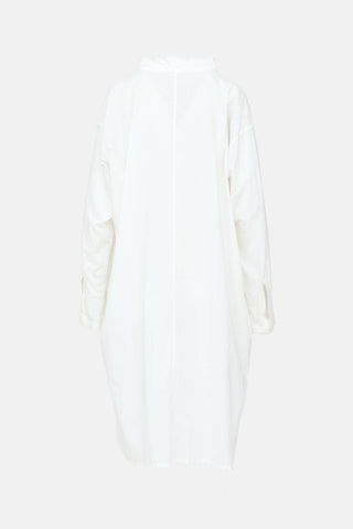 Y's Frayed Button Up Dress