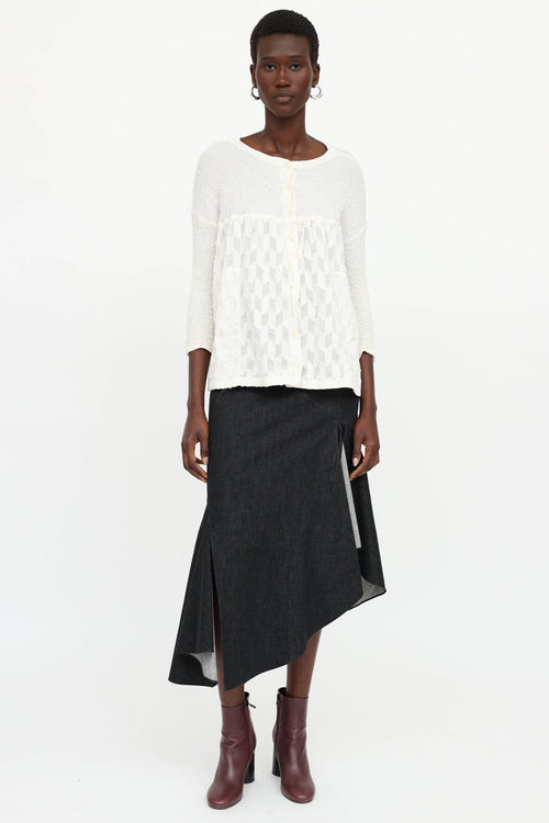 Issey Miyake Me Textured Top