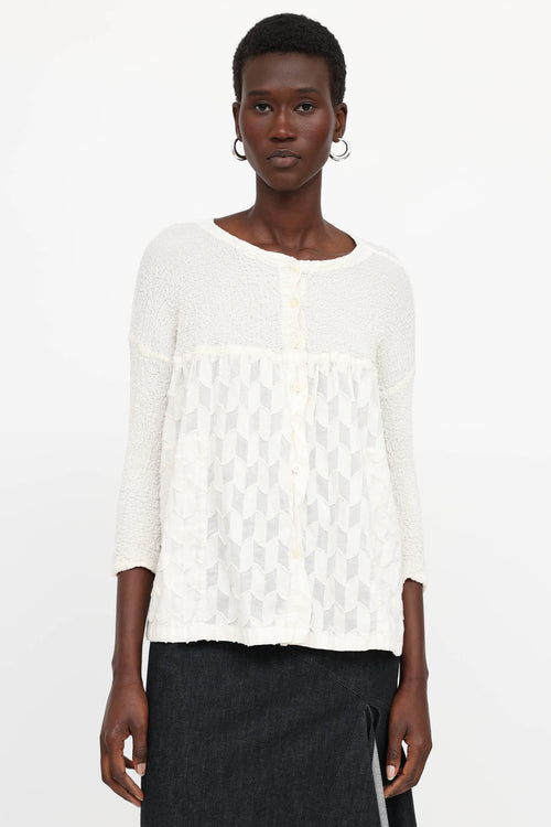 Issey Miyake Me Textured Top