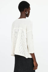 Issey Miyake Me Textured Top