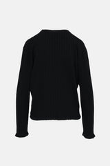 Jil Sander Ruffle Trim Cardigan